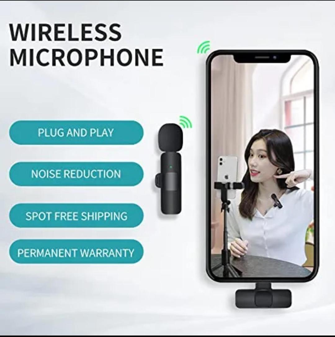 Wireless 3 in 1 Noise Reduction Microphone