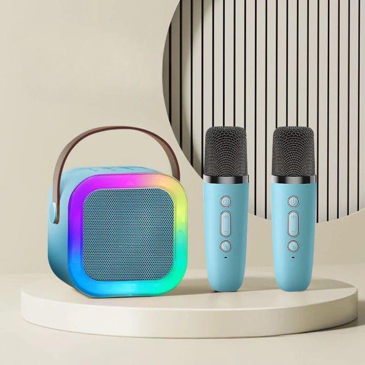 Mini Speaker with 2 Microphones – Supports Audio Devices