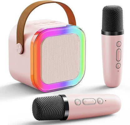 Mini Speaker with 2 Microphones – Supports Audio Devices